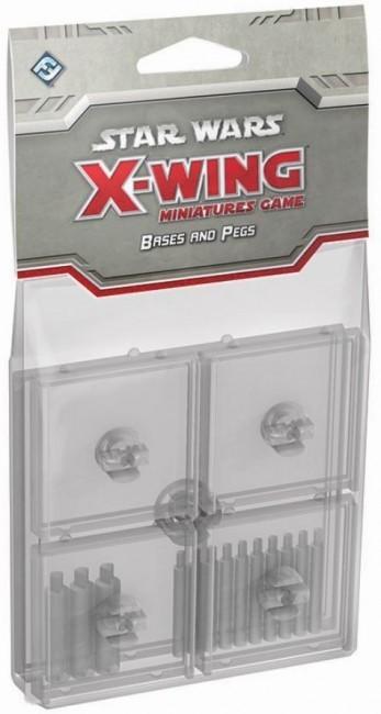 Star Wars X-Wing Clear Bases & Pegs | Empire Gaming NC