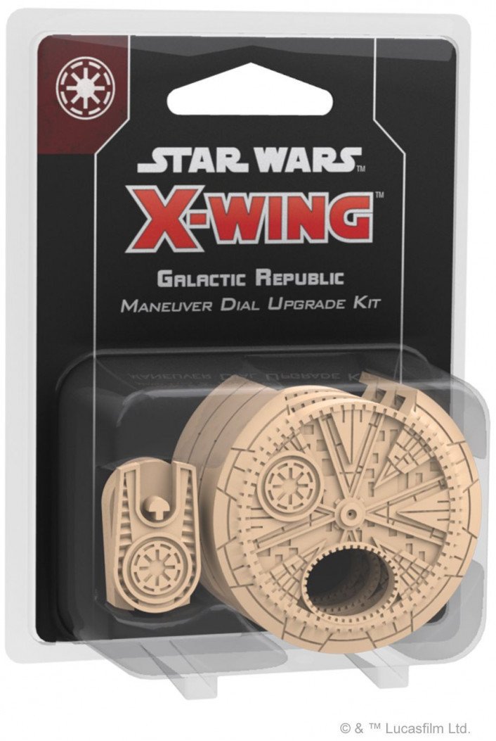 Star Wars X-Wing 2nd Edition Galactic Republic Maneuver Dial Upgrade Kit | Empire Gaming NC