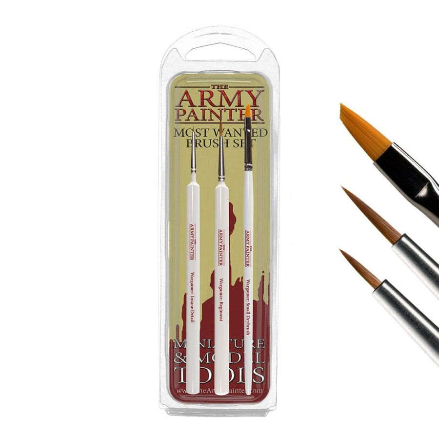 Army Painter Most Wanted Brush Set | Empire Gaming NC